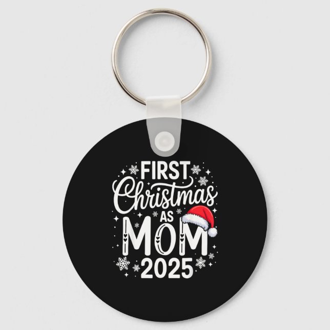 Llavero First Christmas As Mom 2025 Matching Family Holida (Anverso)