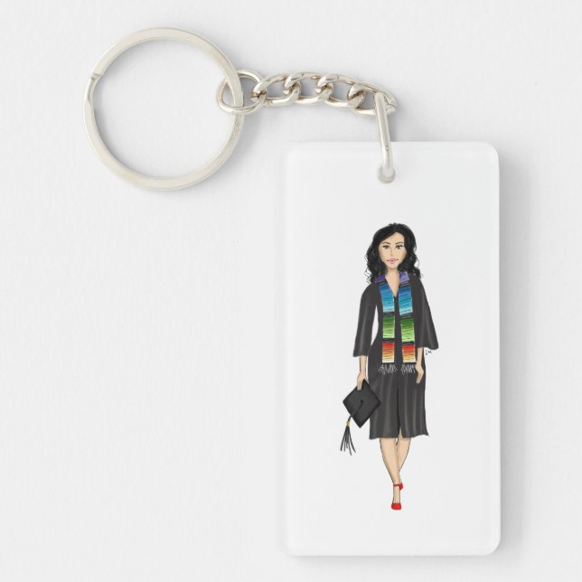 Llavero First-generation Latina Graduate Keychain (Frente)