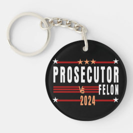 Llavero Fiscal Vs Felon 2024 Keychain acrílico