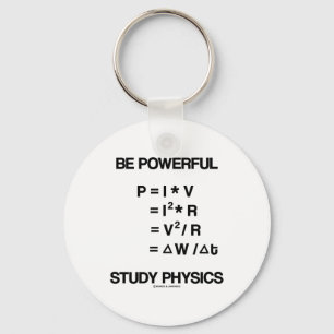 Llavero Física del estudio Be Powerful (ecuaciones de ener