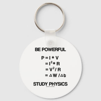Llavero Física del estudio Be Powerful (ecuaciones de ener