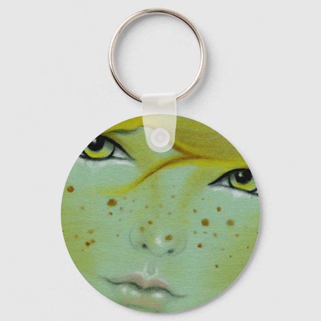 Llavero Fisuras faciales de sirena Keychain (Anverso)