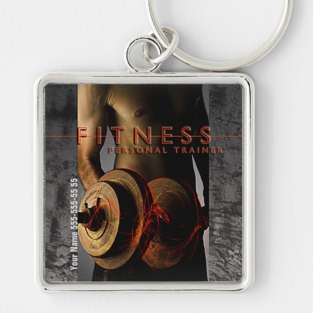 Llavero Fitness - Keychain (Frente)