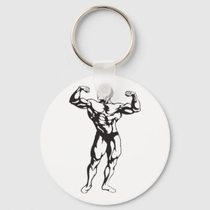 Llavero Fitness Man Muscles