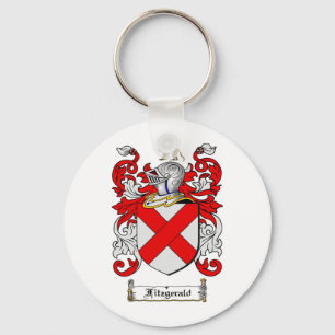 LLAVERO FITZGERALD FAMILIAR CREST - FITZGERALD COAT OF ARM