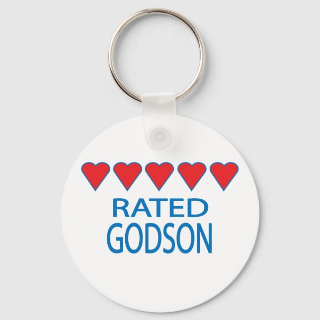 Llavero Five Heart Godson (Anverso)