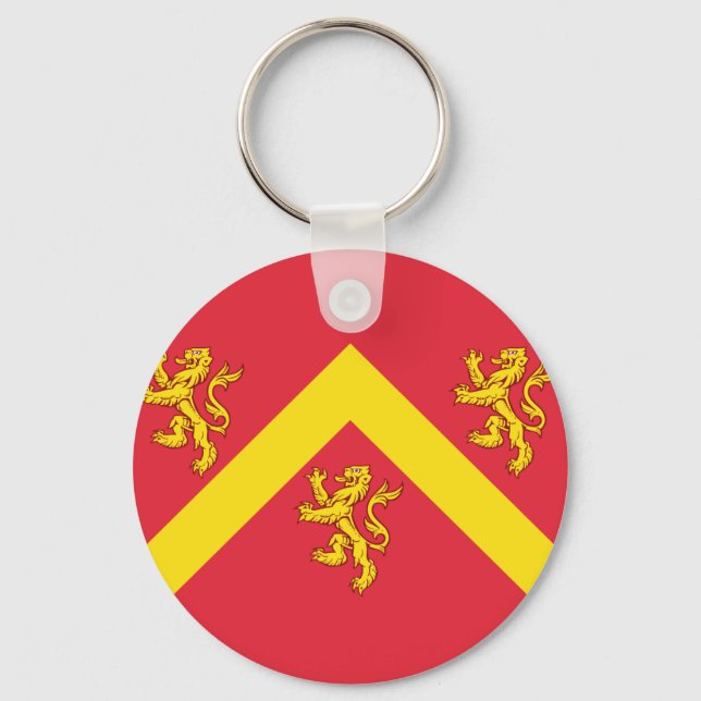 Llavero Flag of Anglesey Keychain (Anverso)
