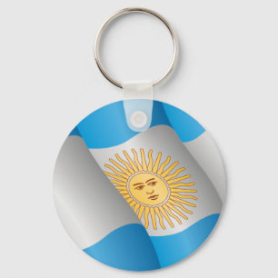 Llavero Flag of Argentina keychain