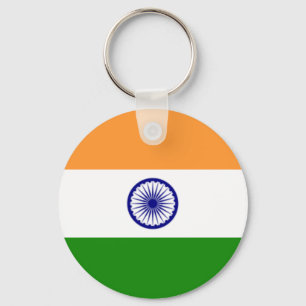 Llavero Flag of India Key Chain