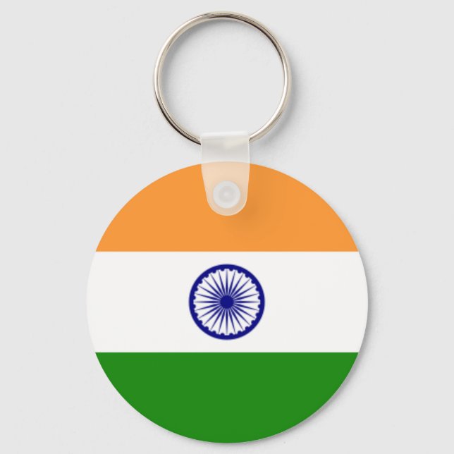 Llavero Flag of India Key Chain (Anverso)