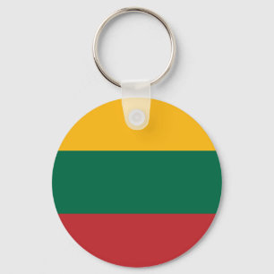 Llavero Flag of Lithuania Keychain