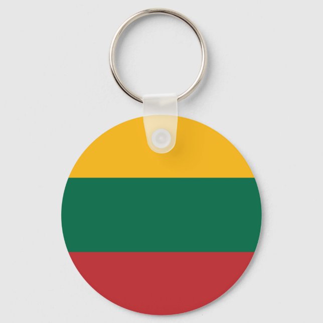 Llavero Flag of Lithuania Keychain (Anverso)