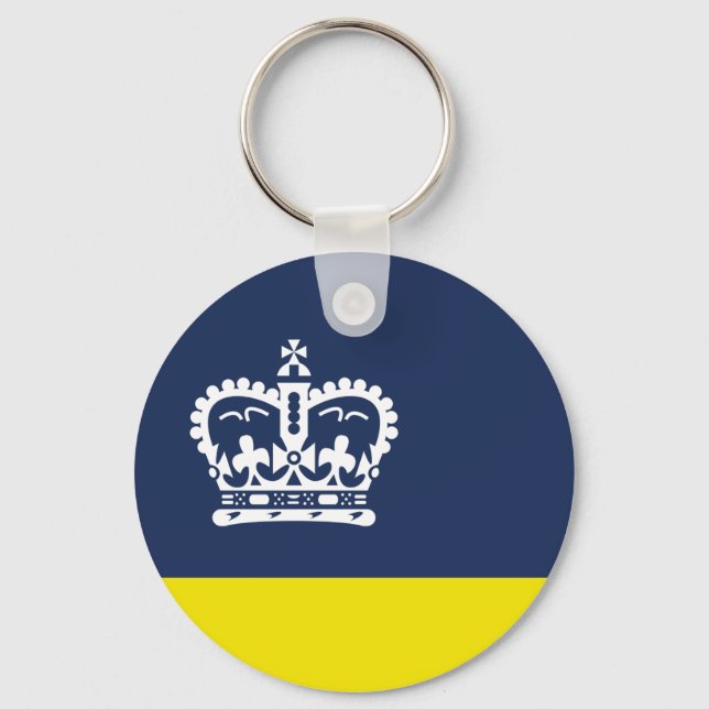 Llavero Flag of Regina, Saskatchewan Keychain (Anverso)