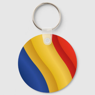 Llavero Flag of Romania keychain