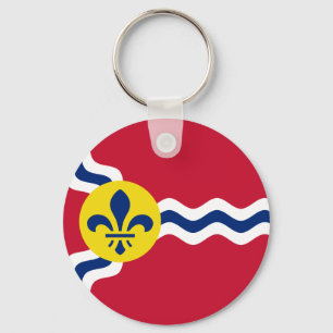 Llavero Flag of St. Louis, Missouri