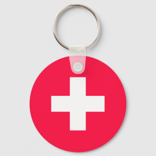 Llavero Flag of Switzerland modified - Suiza Suisse -