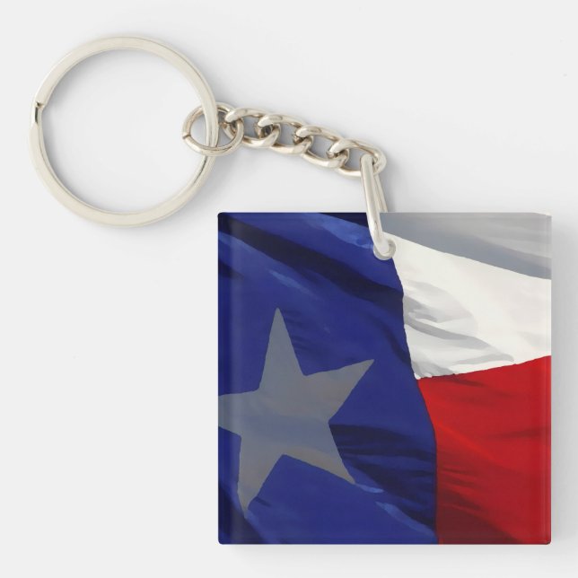Llavero Flag of Texas Pop Art (Frente)