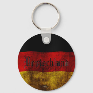 Llavero Flagge Deutsch - Vintage...