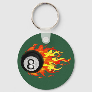 Llavero Flamando 8 bolas