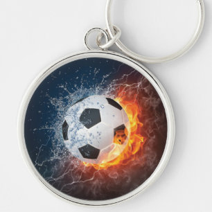 Llavero Flamante Cojín decorativo de fútbol/baloncesto de