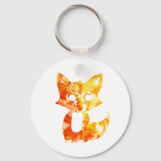 Llavero Flame Fox (Anverso)
