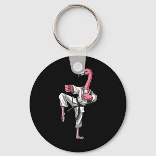 Llavero Flamenco Pájaro Karate Kickboxing Kung Fu Ninja Ma