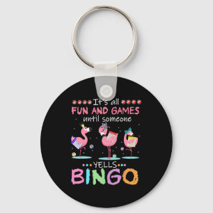 Llavero Flamencos   Flamante Bingo Funny