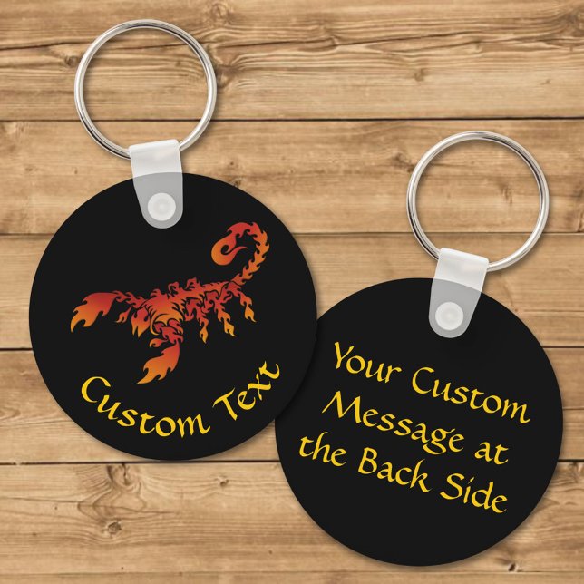 Llavero Flames Scorpion Keychain (Subido por el creador)