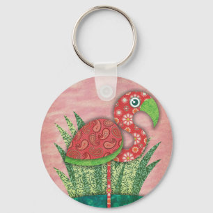 Llavero flamingo