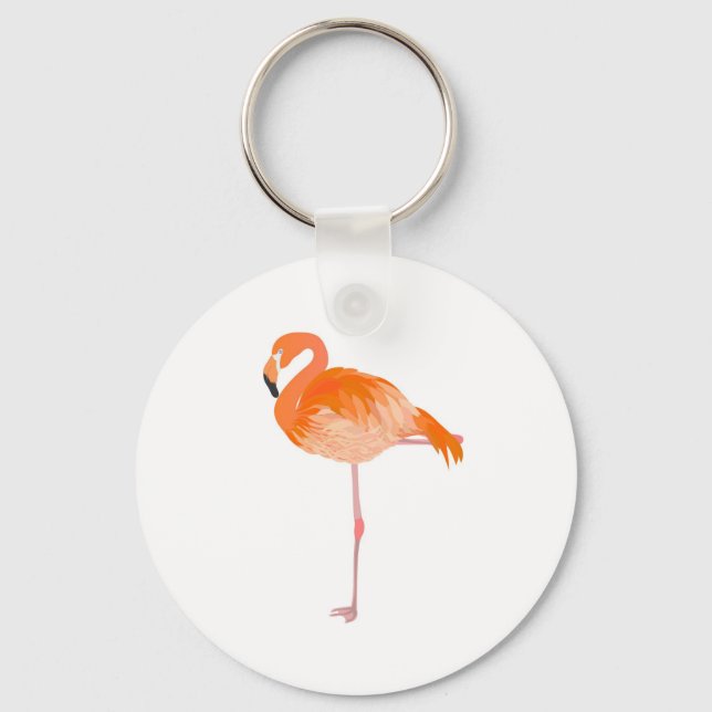 Llavero flamingo (Anverso)