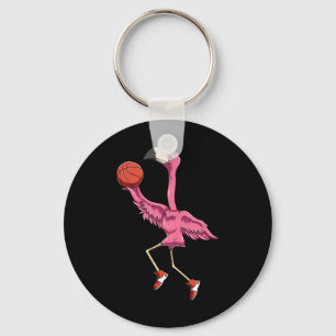 Llavero Flamingo Baloncesto Flamingo Jugando Baloncesto Fl