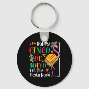 Llavero Flamingo Cinco De Mayo Fiesta Mexicana Para Hombre