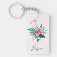 Flamingo floral tropical cudo