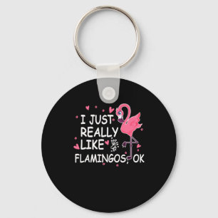 Llavero Flamingo Gift   Me Gusta Realmente Flamingo Bien