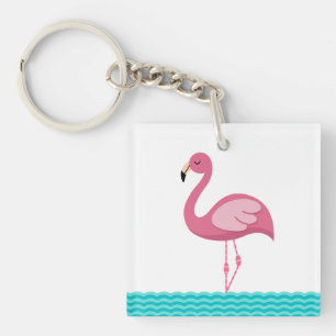 Llavero Flamingo Keychain