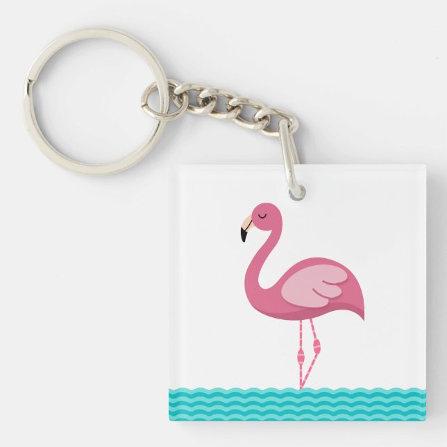Llavero Flamingo Keychain (Frente)