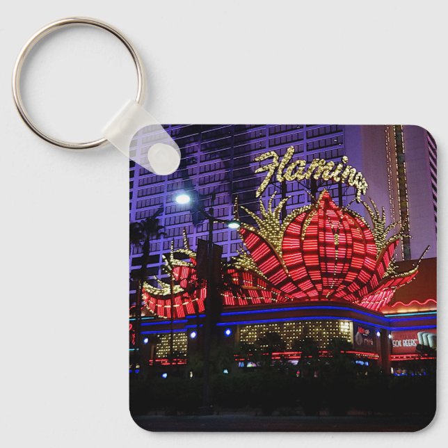 Llavero Flamingo Las Vegas Hotel #1 Keychain (Anverso)