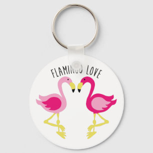 Llavero Flamingo Love