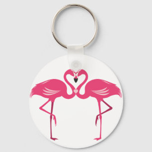 Llavero Flamingo Love