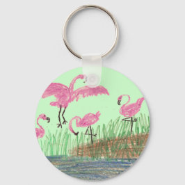 Llavero Flamingo Mash