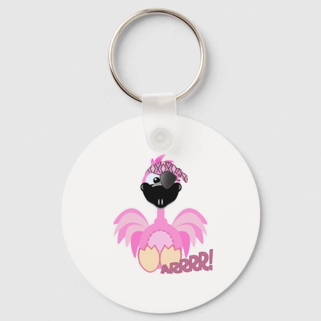 Llavero Flamingo pirata Cute Goofkins (Anverso)