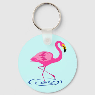 Llavero Flamingo rosa