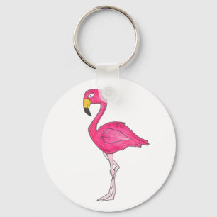 Llavero Flamingo rosa Flamingos Tropical Bird Keychain