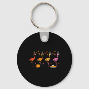 Llavero Flamingos Flamingos Gracioso Caída Ave Otoño
