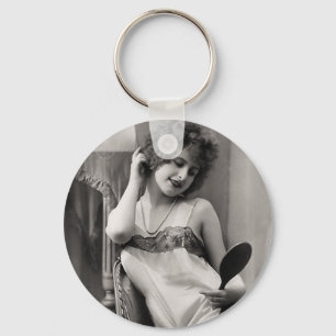 Llavero Flapper En Lingerie
