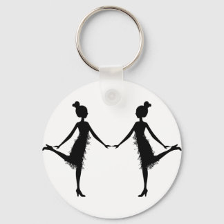 Llavero Flapper Silhouette