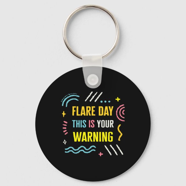 Llavero Flare Day Complejo Síndrome de Dolor Regional Conc (Anverso)