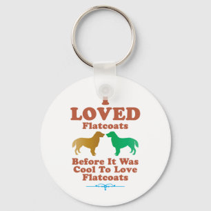 Llavero Flat-Coated Retriever