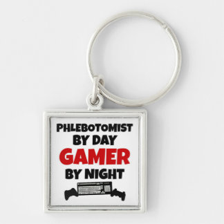 Llavero Flebotomista de Day Gamer por noche