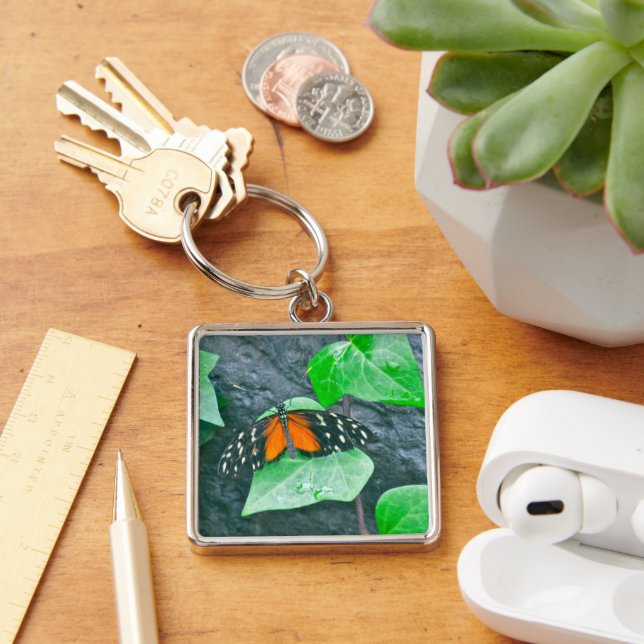 LLAVERO FLECHA BUTTERFLY (FOTO) KEYCHAIN (Escritorio )